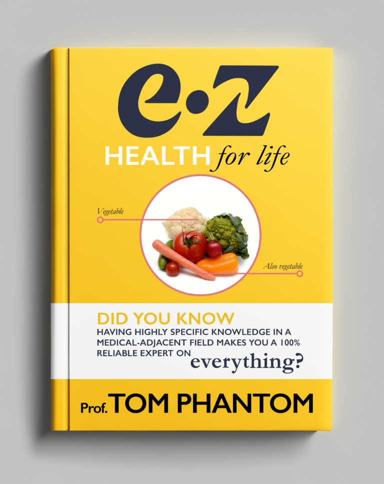 Satirical Image of a diet book cver